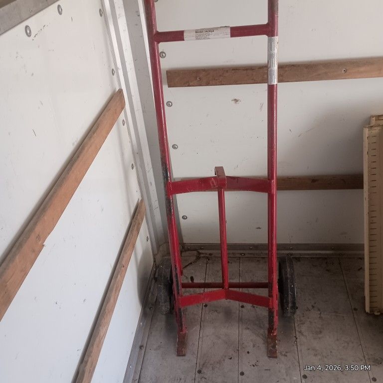 HD Uline 35 55 Gallon Drum Barrel Hand Truck/ Dispenser