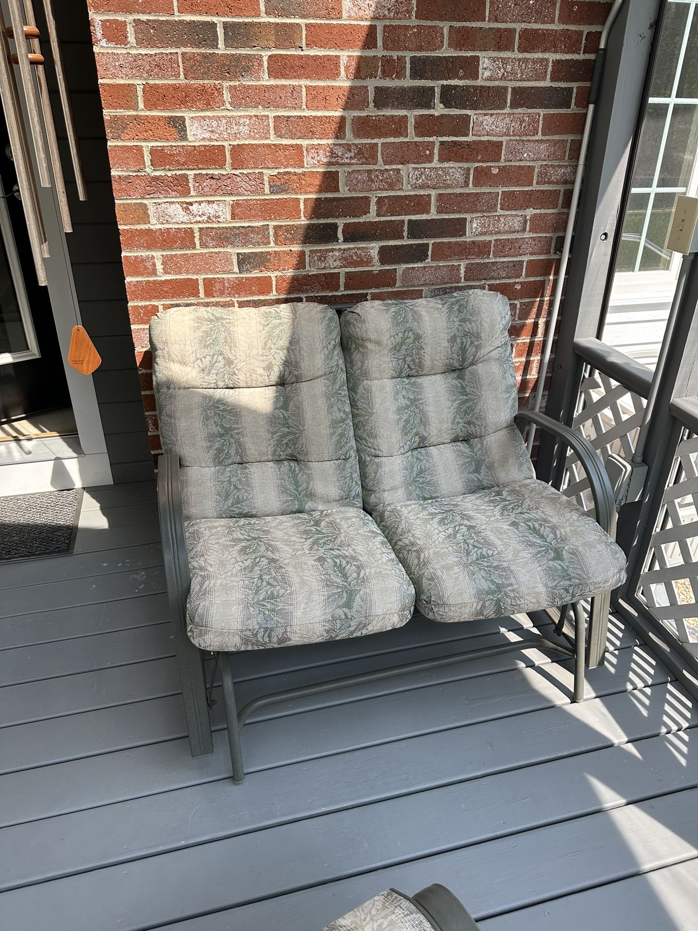 Powder Coates Loveseat