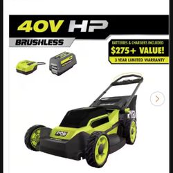 Lawn Mover Bateria Y Cargador 40v Ryoby