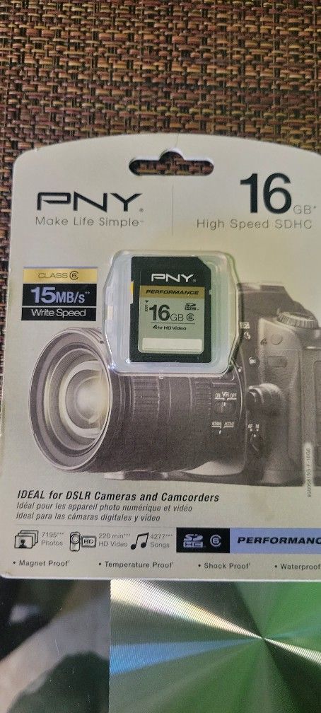 16gb SDHC Memory Card
