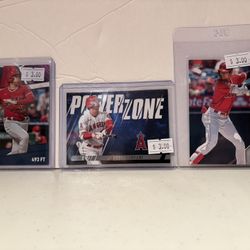 Shohei Ohtani 3Card Lot