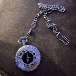 Silver Colored Pocket Watch