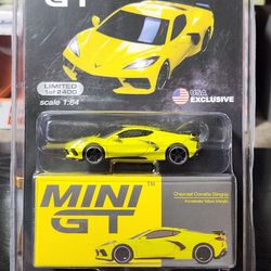 Mini GT Chevrolet Corvette Stingray (U.S.A. Exclusive)