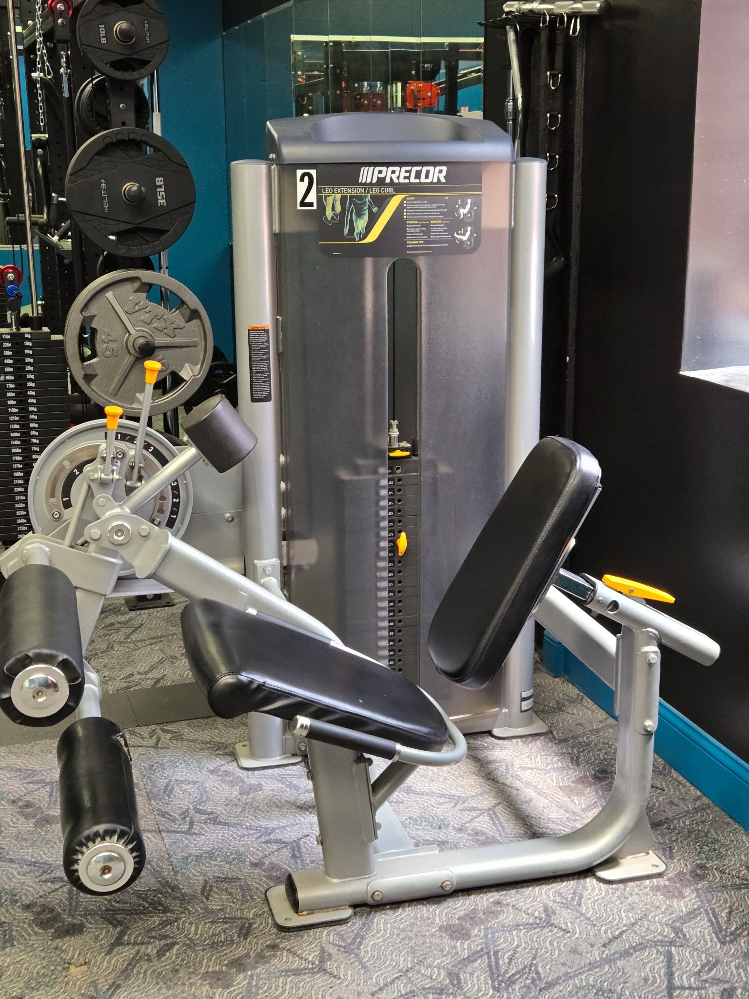 Precor Leg Extension / Curl Combo