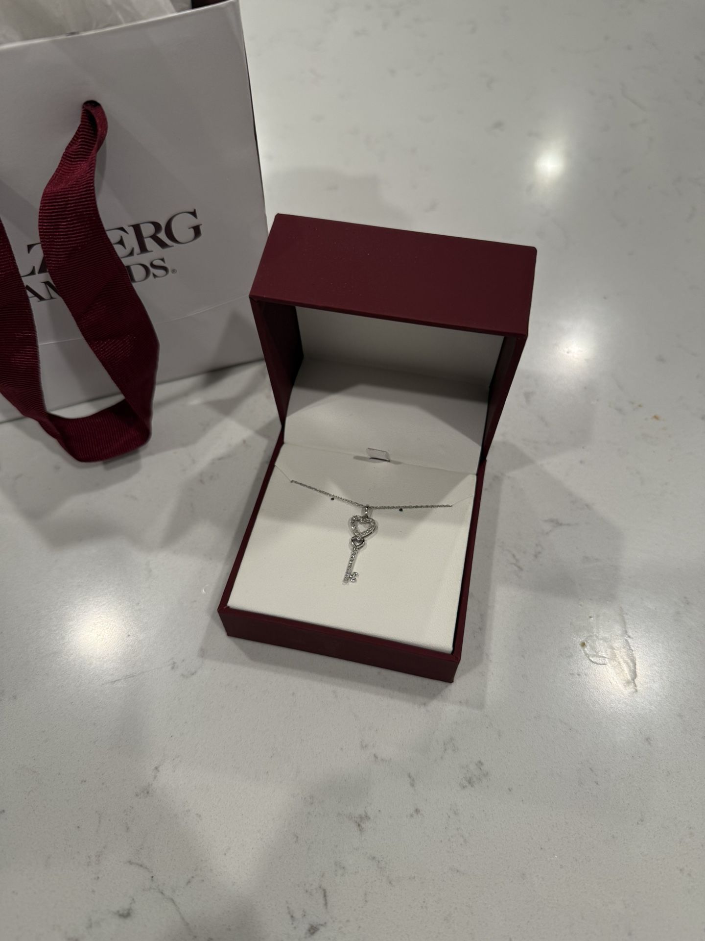 Key Diamond Necklace