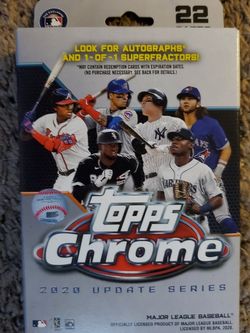 MLB Topps Chrome Hanger
