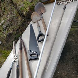 Brush,  Rake, Saw, Hedge Shear, Pruner,  Shovels 