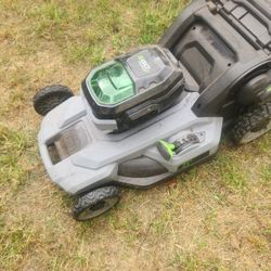 Ego Electric Lawn mower Black&Decker Blower/Vacuum/Mulcher