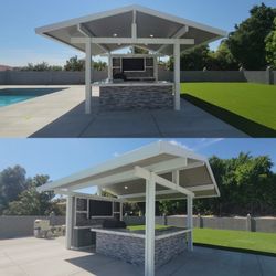 Aluminum Wood pergola