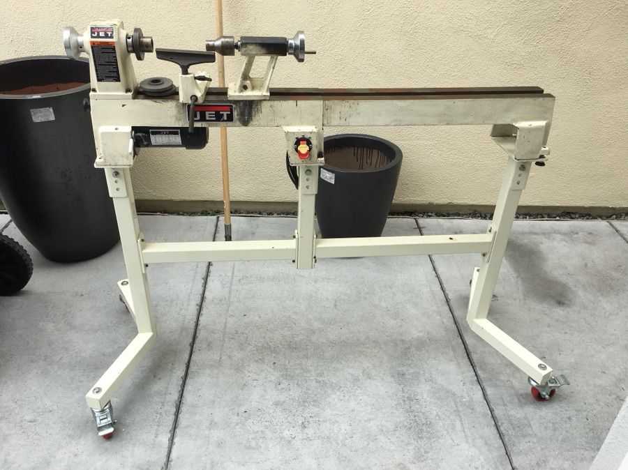 Jet Mini Lathe JML1014/ Bed Extension/ Stand/ Casters for Sale in Seal Beach, CA OfferUp