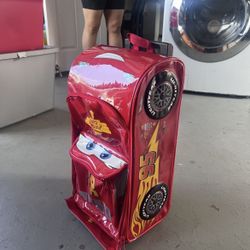 Lighting Mcqueen Kids Suitcase
