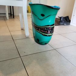 LARGE ART GLASS VASE 20th Century

