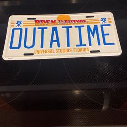 Metal License Plate 