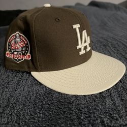 Dodgers fitted hats 7 1/2