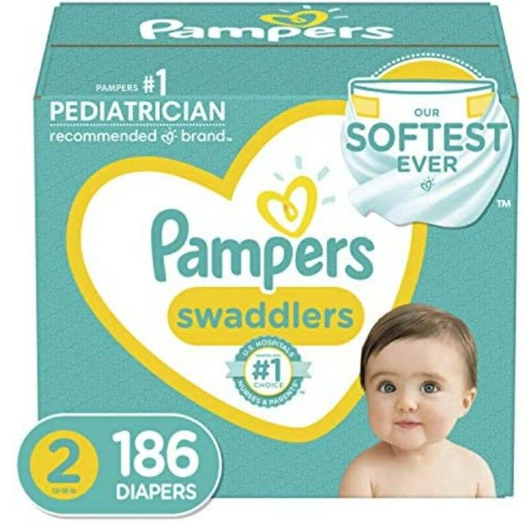 Pampers Size 2 Diapers