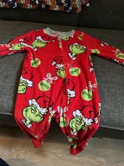 Grinch Pj’s Onesie