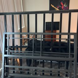 Queen Bed Frame And And Head Board