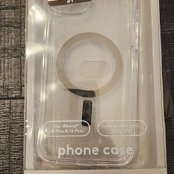 Apple iPhone 15 Plus/iPhone 14 Plus Case with MagSafe - heyday Clear