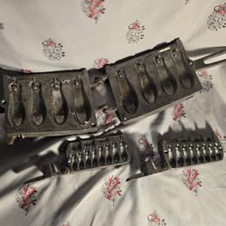 Fishing weight lead molds free