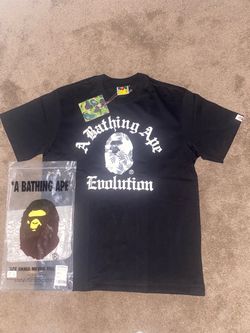BAPE A Bathing Ape Evolution Black Tee