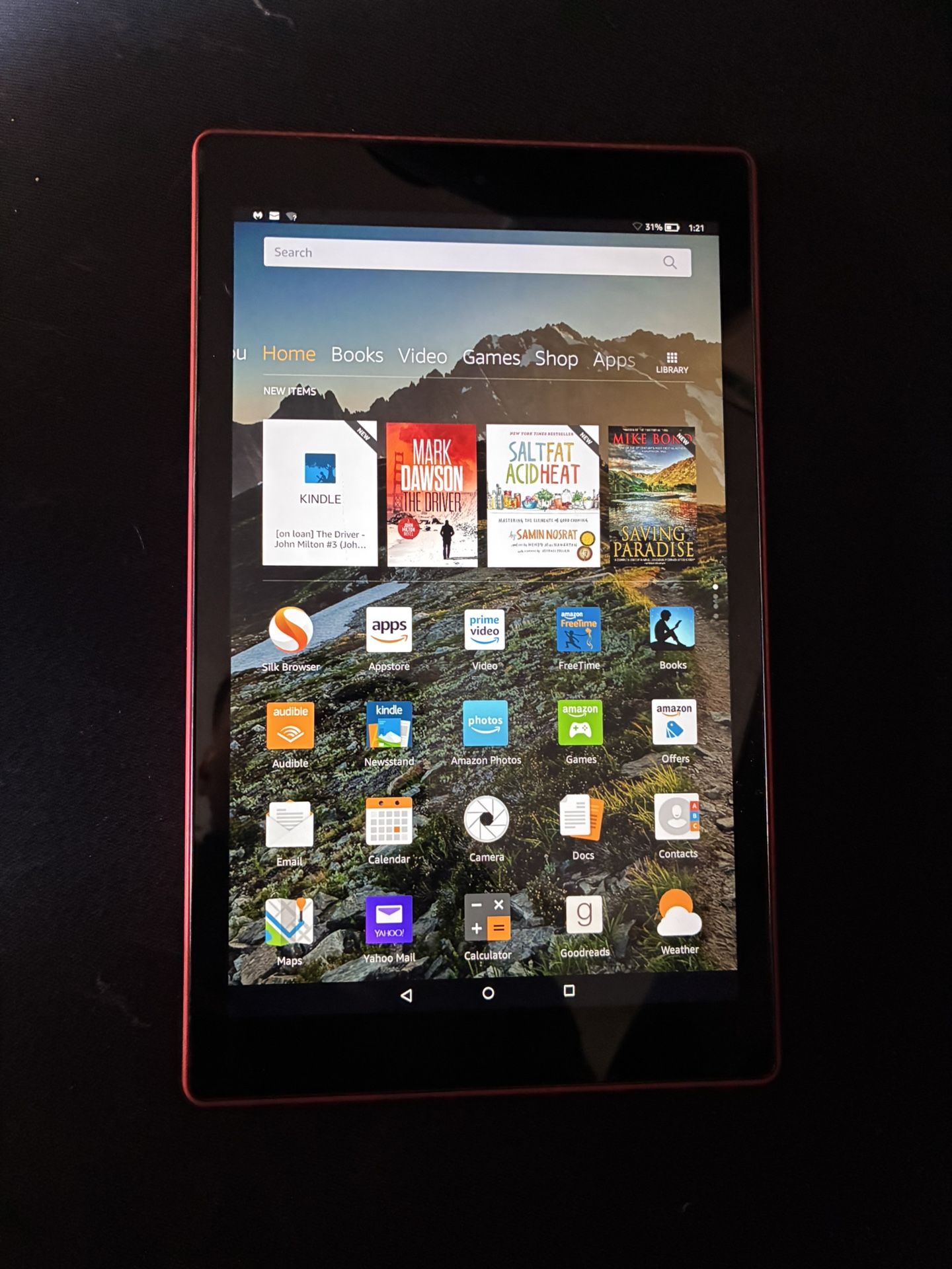 Amazon fire HD 8 Tablet 8" Display 6th Gen 1.30GHz 16GB