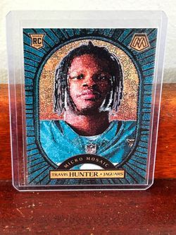 Travis Hunter 2025 Mosaic Micro Mosaic Rookie Case Hit