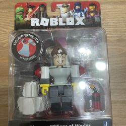 Roblox Mr. Toilet Core Figure w/ Virtual Code Roblox Toilet Character 2021 NIP