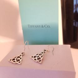 Celtic knot Earings With Tiffany's Perfume 