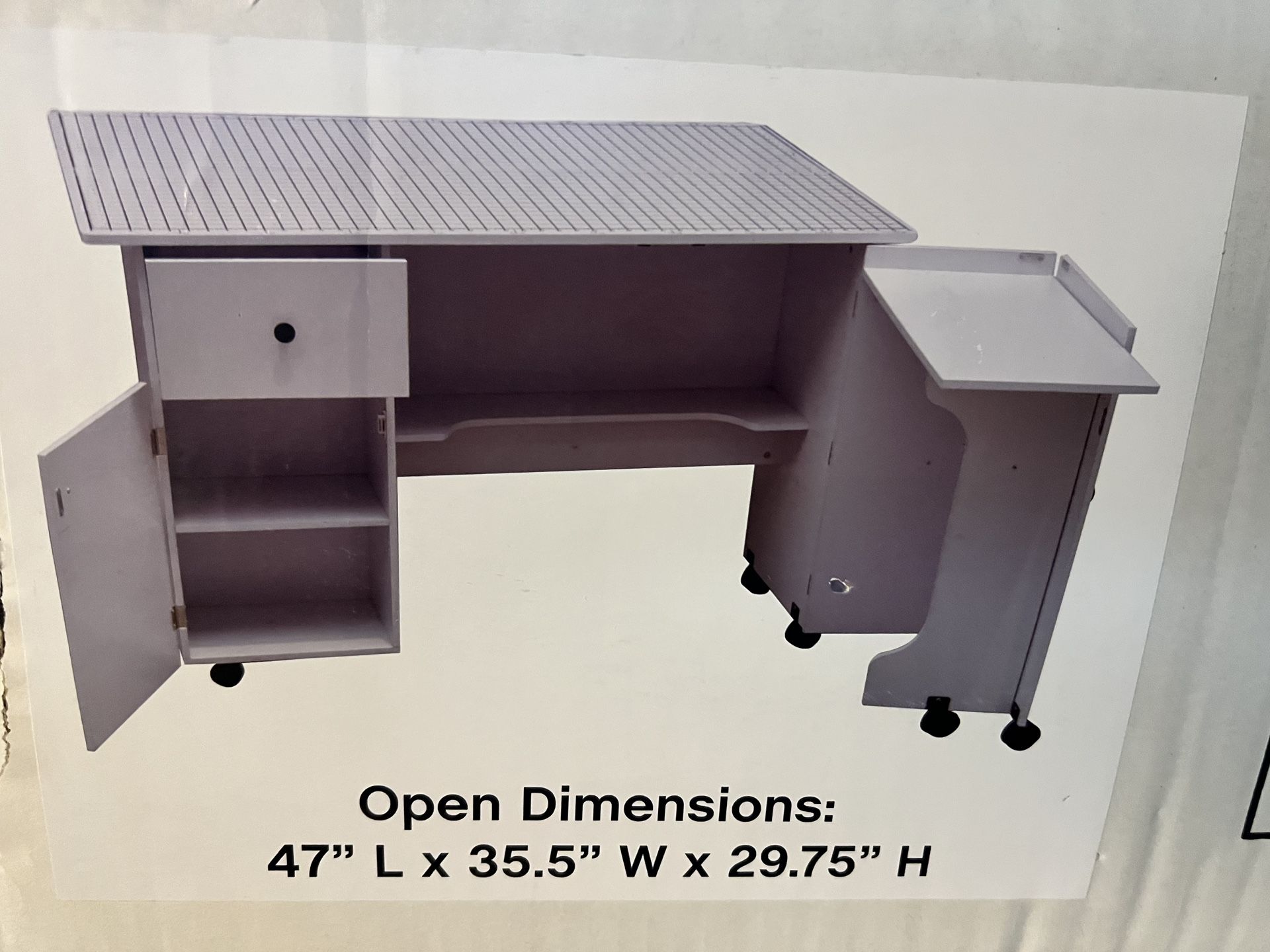 Quilting Table Still In Original Box 