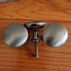 1-1/4" Satin Nickel Round Cabinet Knobs 