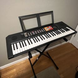 Yamaha PSR F51 with Stand