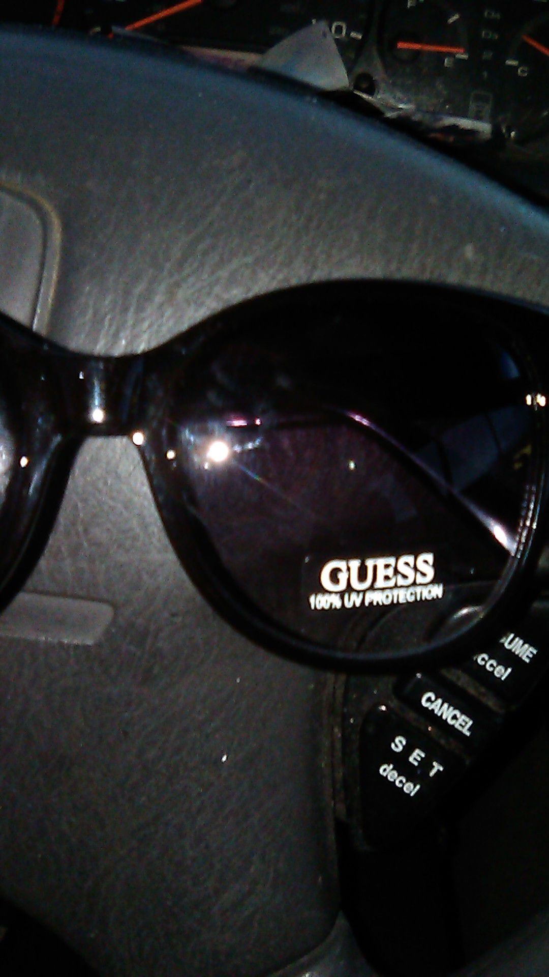 Woman guess glasses