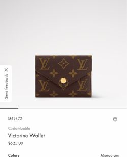 Louis Vuitton Victorine wallet