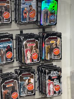 Star Wars Retro series, vintage and classic series 3 3/4” figures