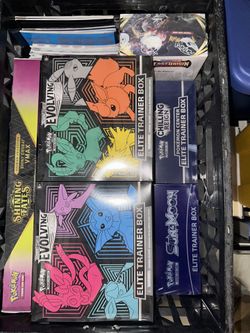 Pokemon ETB And Collection Boxes