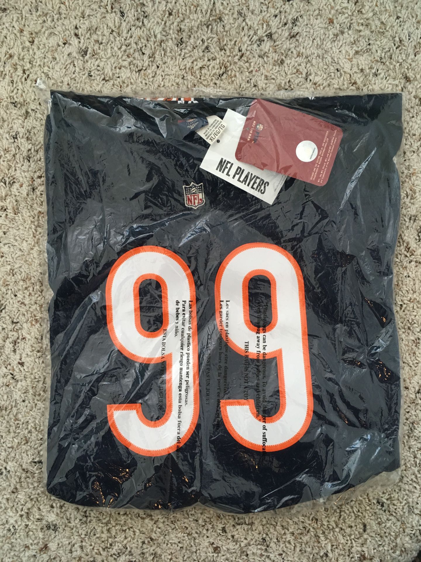 Vintage 1985 Chicago Bears Home Jersey