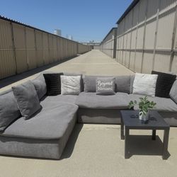 4 Piece Modular Sectional Couch 