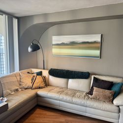 Leather Sectional- Excellent Condition 