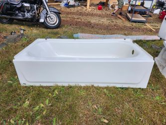 Bathtub never been installed