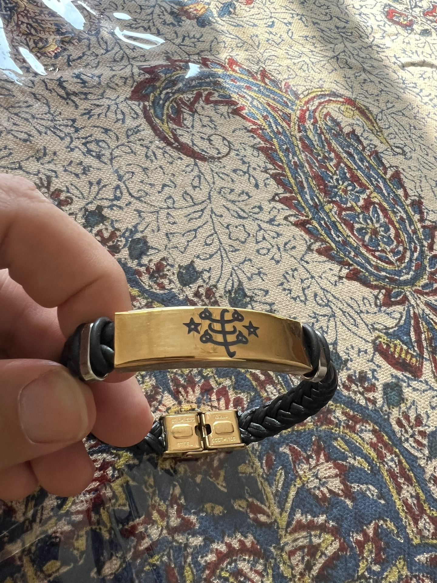 Meditation bracelet for protection from evil and luck unisex anyone can use it