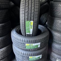 SET OF FOUR NEW TIRES 245/60/18 TBB TIRE INCLUDING MOUNT AND BALANCE, ASK ME FOR SIZES AND BRANDS
