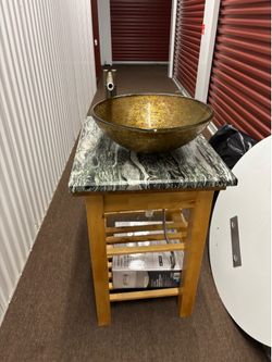 Bathroom sink etc bar chairs