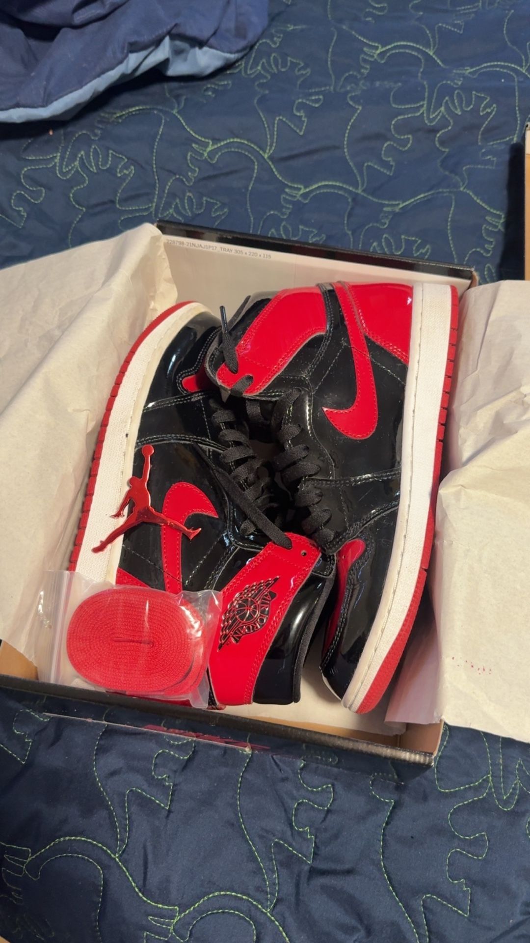 Jordan 1 high OG patent breds