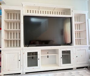 White Wall Unit / Entertainment Center