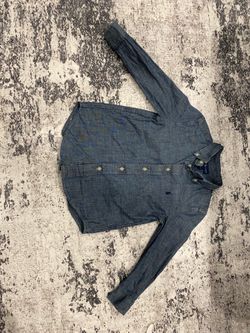 Boys Ralph Lauren Indigo Chambray Button-Down Shirt