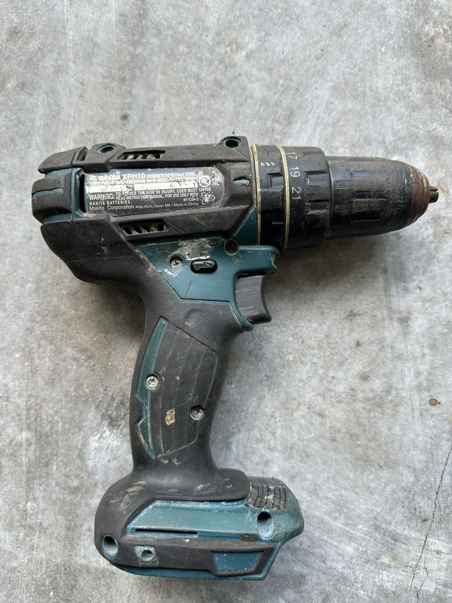 Makita Hammer Drill 18V 