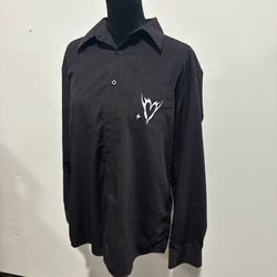 Button Up Custom Shirt / Mens Size Medium