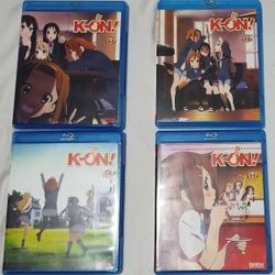 K-On! First Season US Blu-Ray 4-Volume Set