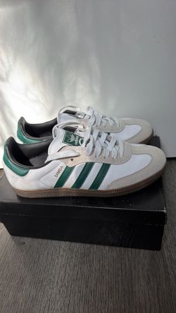 white/green samba adidas