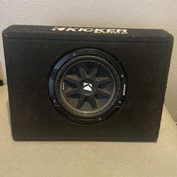 Kicker Comp 4 ohm 43TC104 single 10” comp